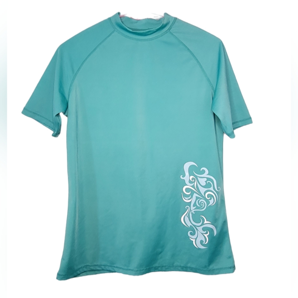 Kanu Surf Womens Breez UPF 50+ Short Sleeved Active Rashguard & Workout Top